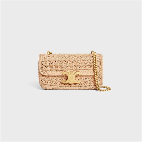 celine raffia claude